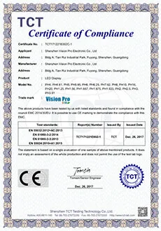 Certificado de Cumplimiento TCT